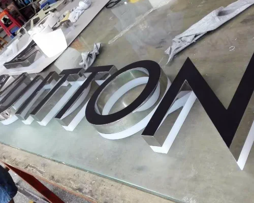 Lv-letters-with-mirror-polished-stainless-steel